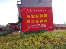 阿坝州墙体广告影响褪色的因素