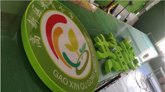 阿坝州常见的发光字类型