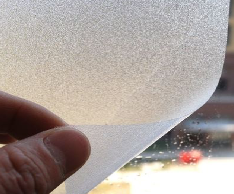 阿坝州玻璃门外面粘广告用什么材料好？